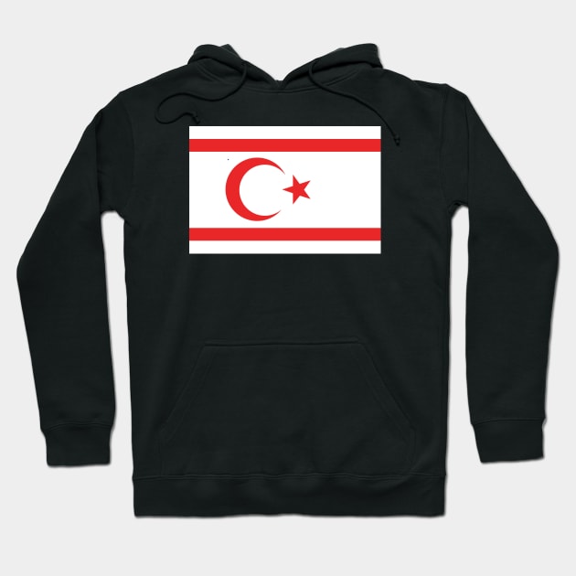 Northern Cyprus Hoodie by Wickedcartoons